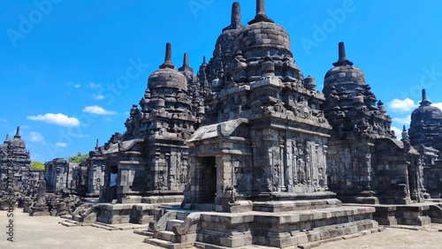 Canvastavla Ancient Hindu architectural detail of Prambanan Temple in Yogyakarta