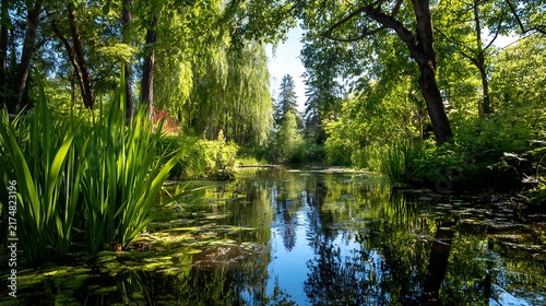 Nature-inspired visual concepts exploring seasons, sustainability, eco lifestyle, and mindfulness through immersive perspectives and diverse artistic styles.