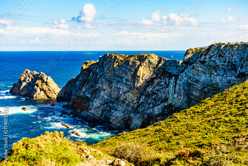 Coast at the Cabo de Penas in Asturias, Spain