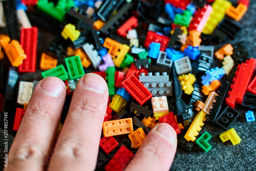 Colorful Building Blocks - Creative Play and Design