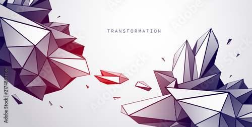 Foto Transformation driven by tension and contrast