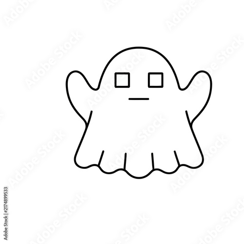 Simple Ghost Icon