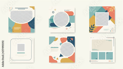 Minimalist Social Media Post Template for Digital Marketing