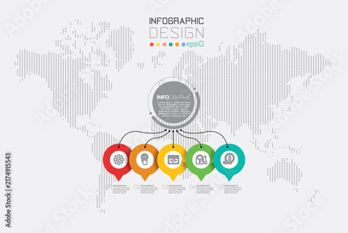 Organizational Hierarchy Tree Infographic
