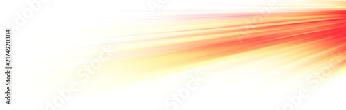 An abstract moving blur background with glowing lines of red, orange, and gold light flowing across a deep black background. Concept of speed, energy and futuristic technology with copy space.PNG