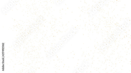 Foto Golden glitter dust scattered evenly with sparkling specks and dots for festive