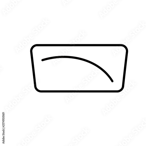 Simple Gauge or Meter Icon