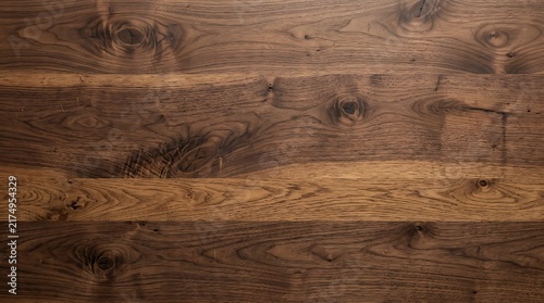 Canvastavla Rich Walnut Wood Grain Texture, Natural Brown Hardwood Surface, Rustic Plank Bac
