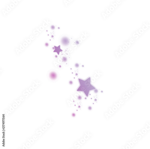 Glowing Star with Sparkles, Soft Sunlight and Lens Flare Light Effect