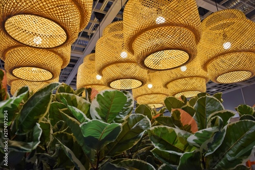 Decor at the IKEA store.