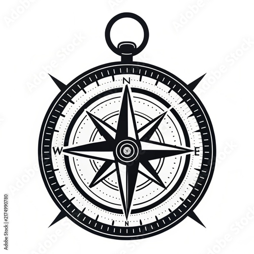 Obraz na płótnie compass