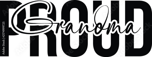 Proud Grandma svg design