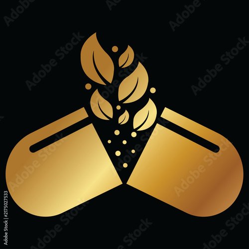 Medical Capsule Icon Logo High quality PNG 