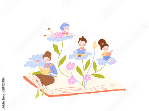 Children enjoy reading books or engaging in leisure activities that help them concentrate better