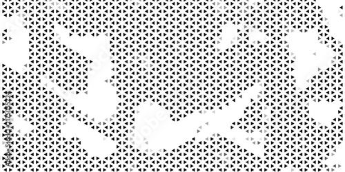 Geomatric shape pixelet glitch seamless pattern modern creative texture background noise halftone abstract square repeatable grid wallpaper