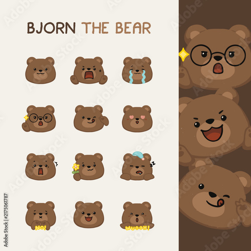 Obraz na plátně Bjorn The Bear