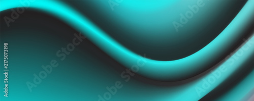 Vector blue design abstract background template - Vector gradient assembled background  illustration