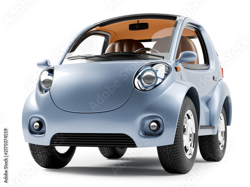 Obraz na płótnie small electric car