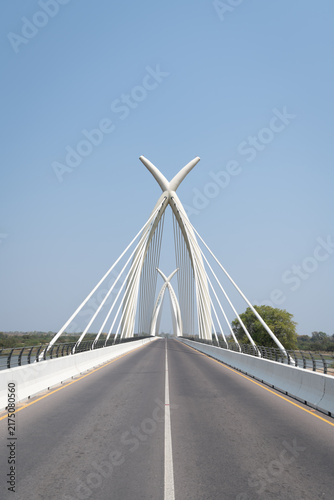 Okavango Delta Bridge, Mohembo, Botswana, Africa