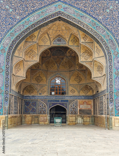 Isfahan, Iran - former capital of Iran, Isfahan is famous for its Persian - Muslim architecture. Here in particular the Jameh Mosque, also called Friday Mosque, a UNESCO World Heritage Site