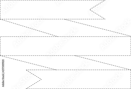 Price tags and banner discount, sale, promotion