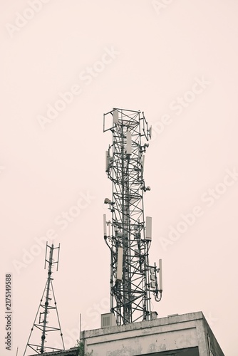 Fotografía power station tower