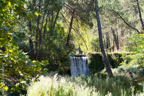 waterfalls, lakes and reflections in the crystal clear water at Arroyo Frio