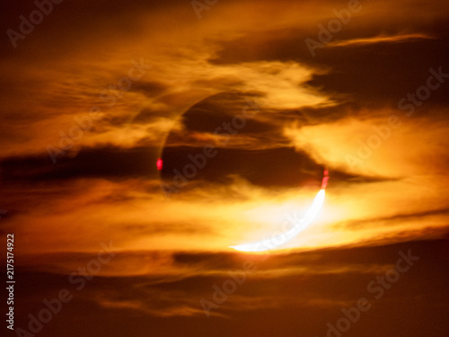 Fotografía Total Solar Eclipse 2026 Partial Eclipse