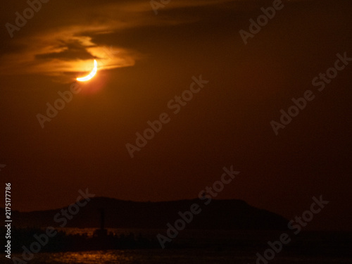 Fotografía Total Solar Eclipse 2026 Partial Eclipse
