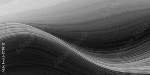 Abstract black and white wave pattern with dynamic motion lines and subtle light texture background