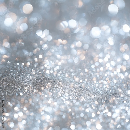 Soft focus bright sparkly lights create a magical, shimmering background