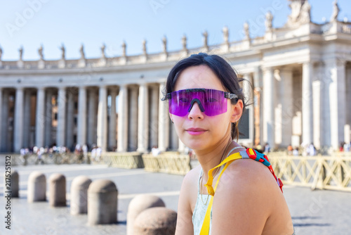 Cuadro en lienzo Beauty infront of the Vatican