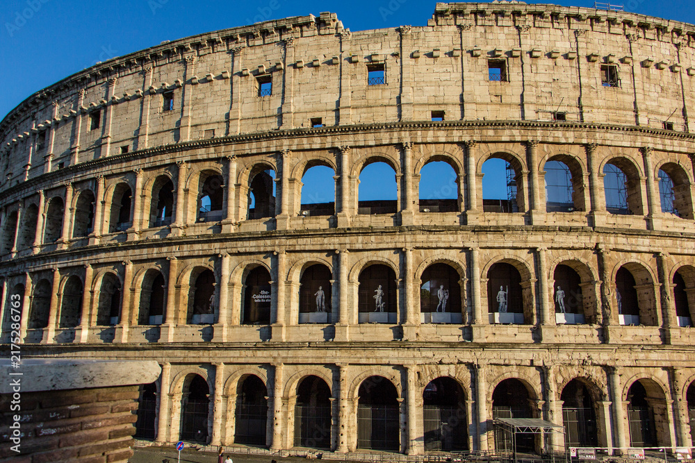 Fototapeta premium The Roman Colosseum, Rome, Italy