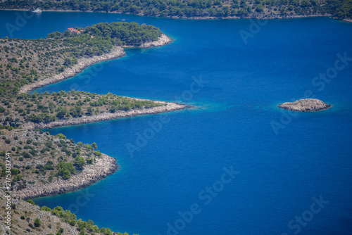 Lastovo island coastline