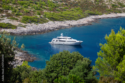 Lastovo island coastline