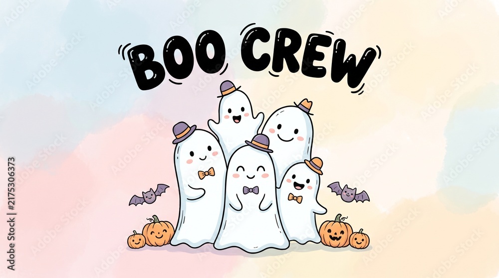 Fototapeta premium Cute Halloween 