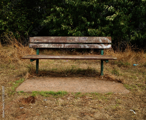 bench in the park