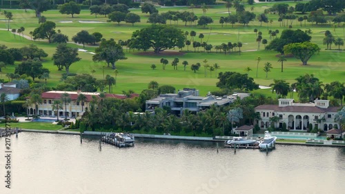Aerial video Billionaire Bunker Indian Creek luxury mansion homes of the ultra wealthy