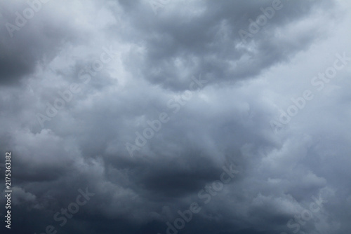 Fotografie Storny rain clouds, texture, background