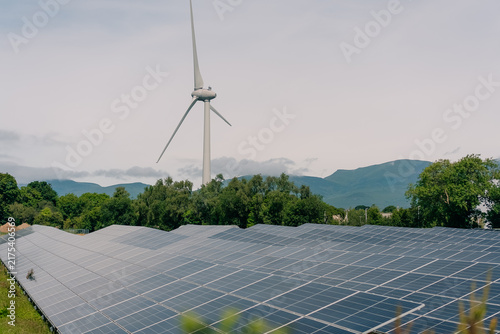 Hybrid renewable energy system combining solar panels and a wind turbine for clean electricity generation - Ireland - 31 August 2026.