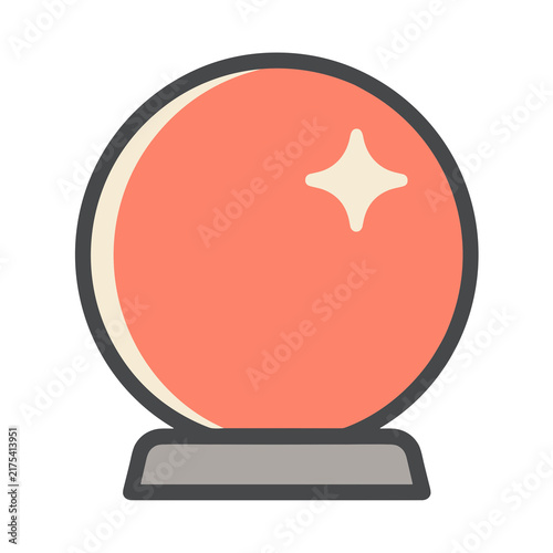 Crystal ball icon