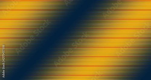 Konstfotografi Abstract background, with horizontal lines, in yellow and, dark blue creating, a