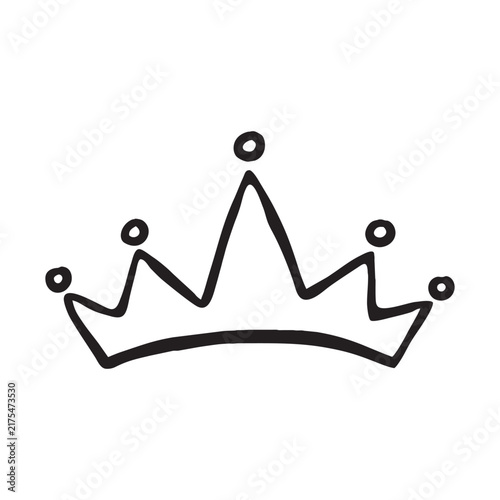 crown vector icon set