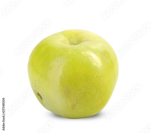 one green apple