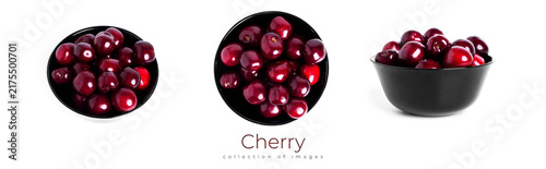 Foto Cherry isolated on a white background