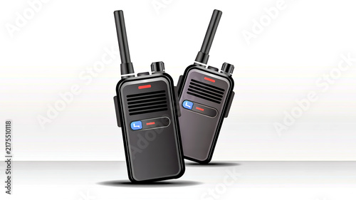 Two Modern Handheld Two Way Radio Transceivers for Professional Communication