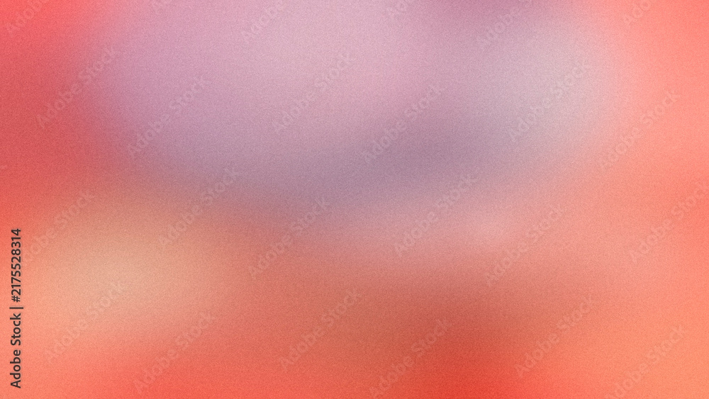 Obraz premium A vibrant coral-red to pink gradient with subtle glow and misty texture creates energy and warmth, perfect for lifestyle banners and social posts.