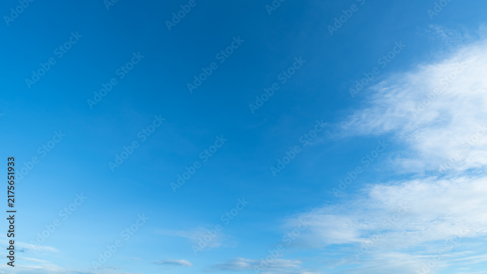 Obraz premium clear blue sky background,clouds with background.