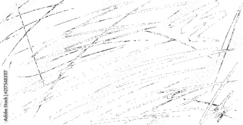 Bild auf Leinwand Abstract scribbled lines on a white background, creating a chaotic and artistic texture