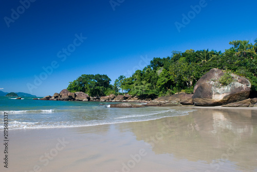 Felix beach, Ubatuba, Brazil